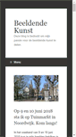 Mobile Screenshot of kunst.ez-design.nl